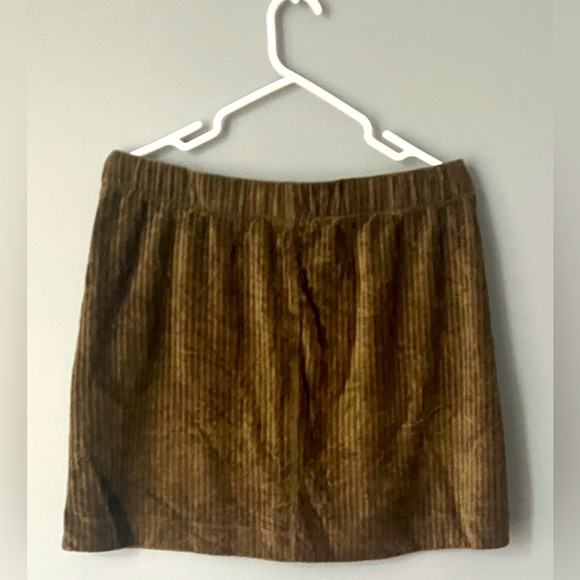 Plush corduroy mini skirt by Z supply - Picture 2 of 3